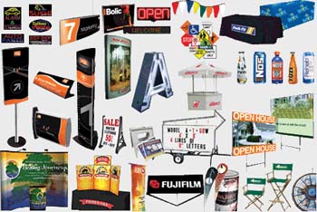 signs and banners